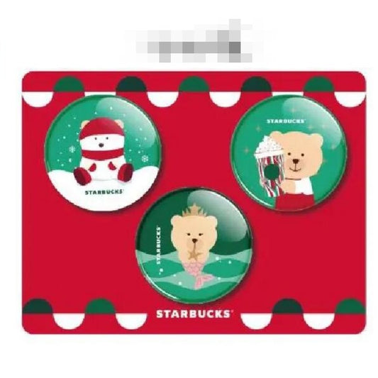 Starbucks China 2024 badge set