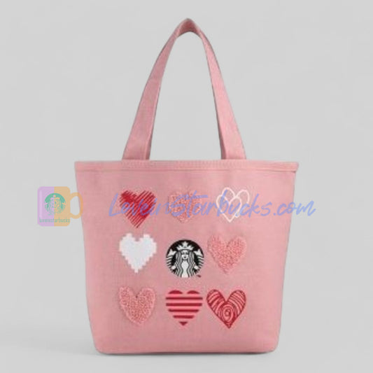 Starbucks Taiwan 2025 Valentine's Day Accompanying cup bag