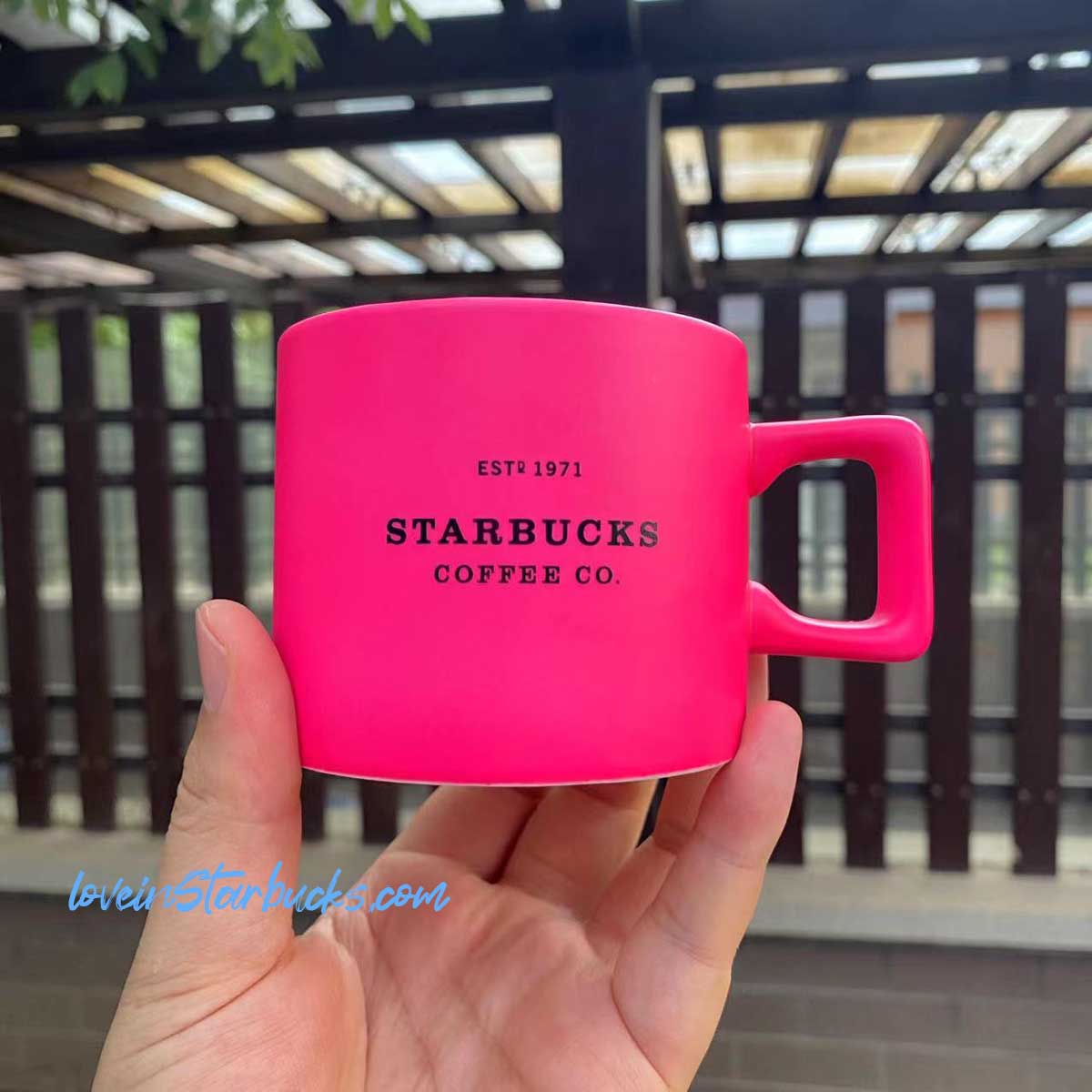 Starbucks 2021 China barbie pink mug