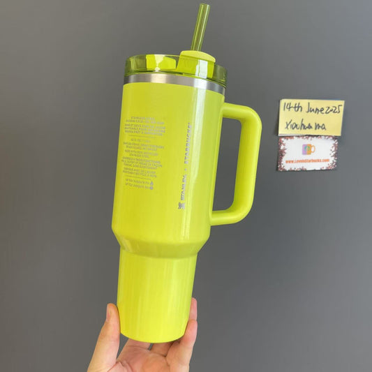 Starbucks Stanley green Stainless steel cup 40oz - US released already