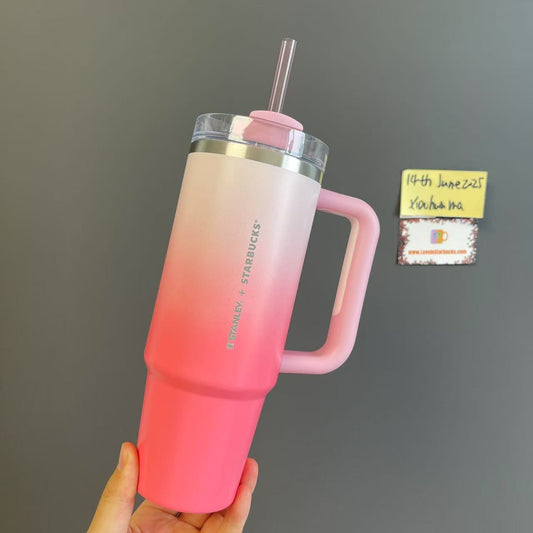 tiny flaw Starbucks Stanley pink Stainless steel cup 30oz