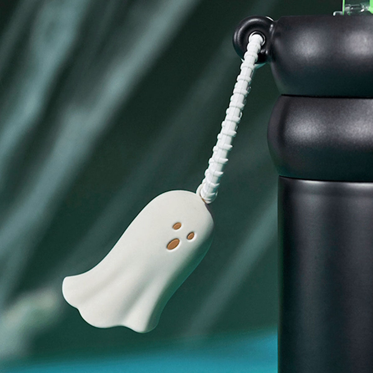 Starbucks China 2024 Halloween Green Ghost online Stainless steel straw cup 936ml