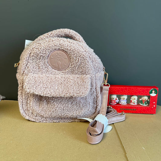 ON SALE Starbucks Crossbody Bag and cup stopper