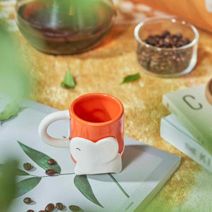 Starbucks China 2023 Tropical style series Elephant Orange Mug  89ml