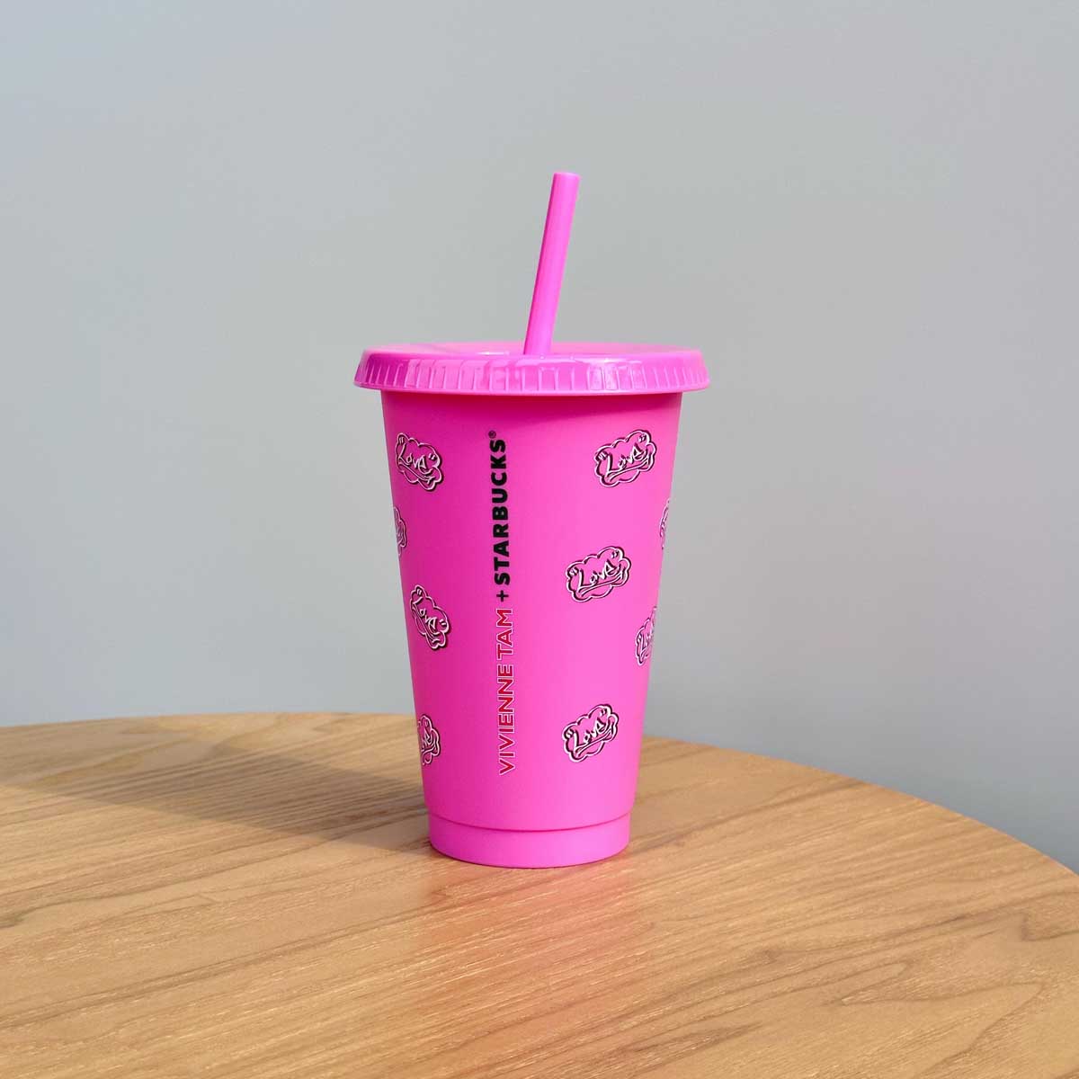 Starbucks China x VIVIENNE TAM  co-brand series reusable straw cup