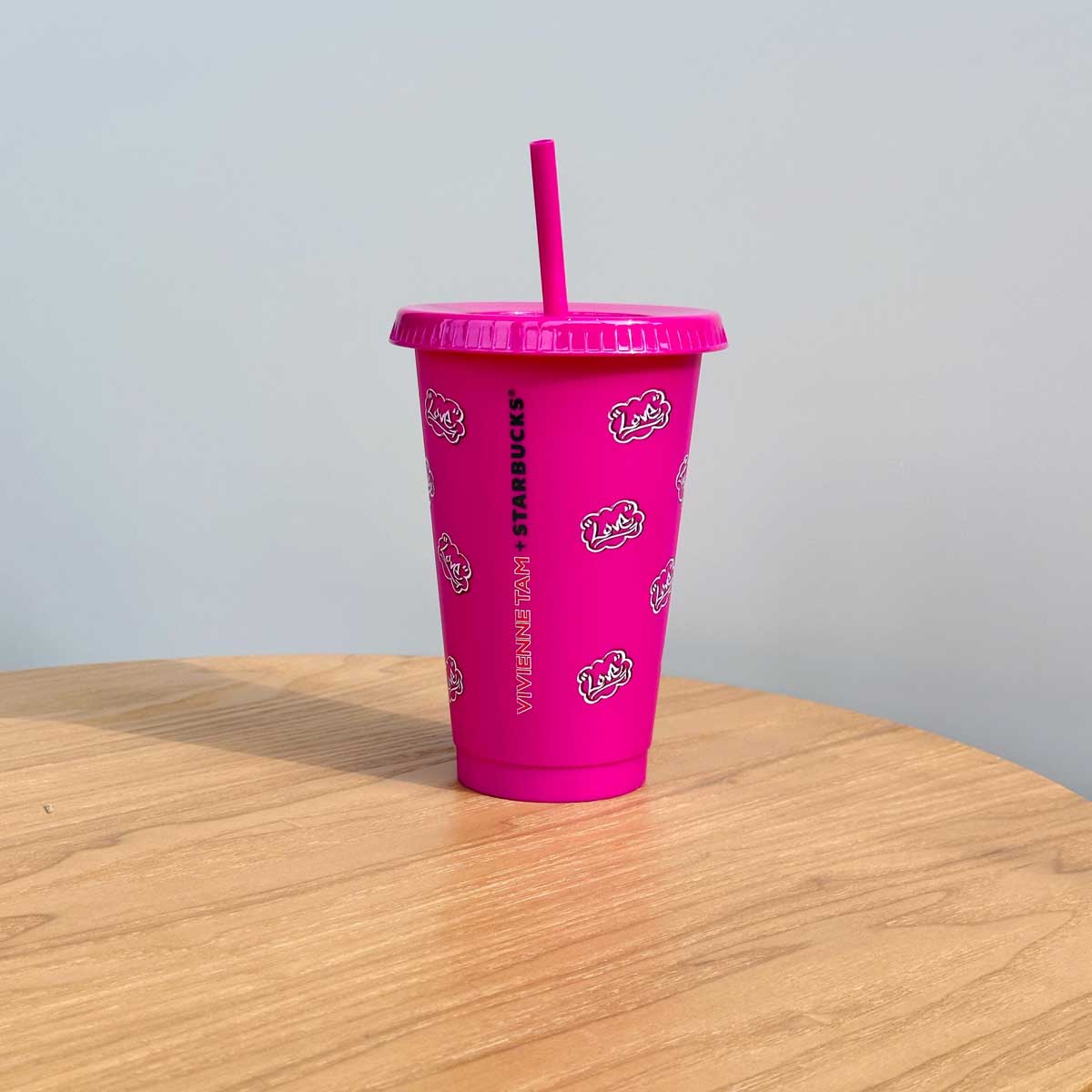 Starbucks China x VIVIENNE TAM  co-brand series reusable straw cup