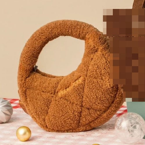 Starbucks Taiwan 2025 Christmas Party Series brown Handbag or shoulder bag (Two uses)