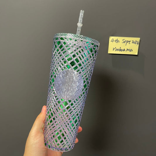 Starbucks green jeweled cup 24oz