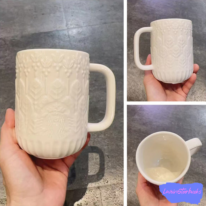 Starbucks China 2024 new core series white mug 414ml