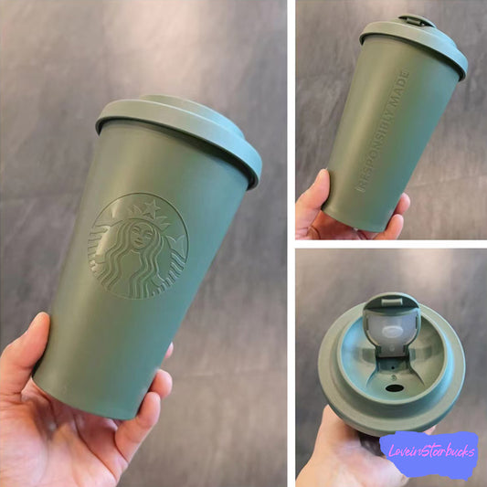 Starbucks China 2024 new core series Flocked Travel CUP 414ml