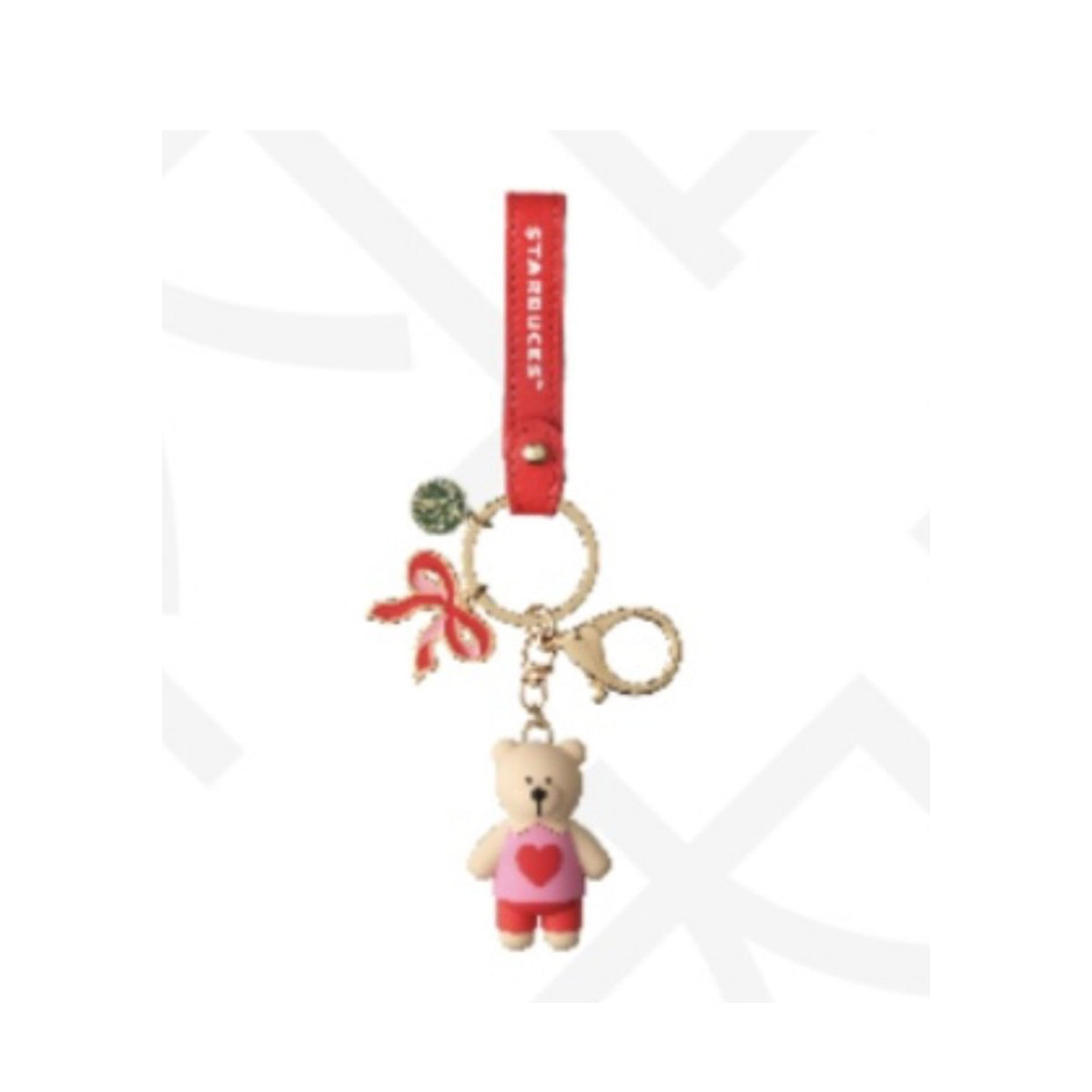 Starbucks Tumblers Taiwan 2024 Valentine's Day keychain