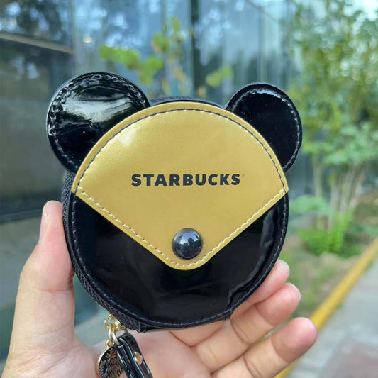 Starbucks China Black Mickey Coin purse