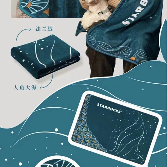 Starbucks China 2023 Winter Blanket Mermaid Edition