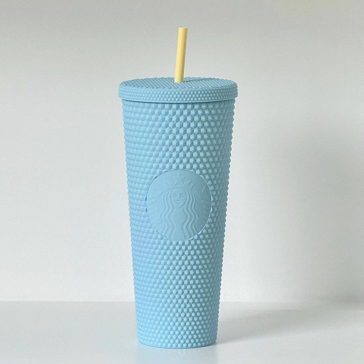 Starbucks China 2024 online Alpaca series blue studded straw cup 24oz