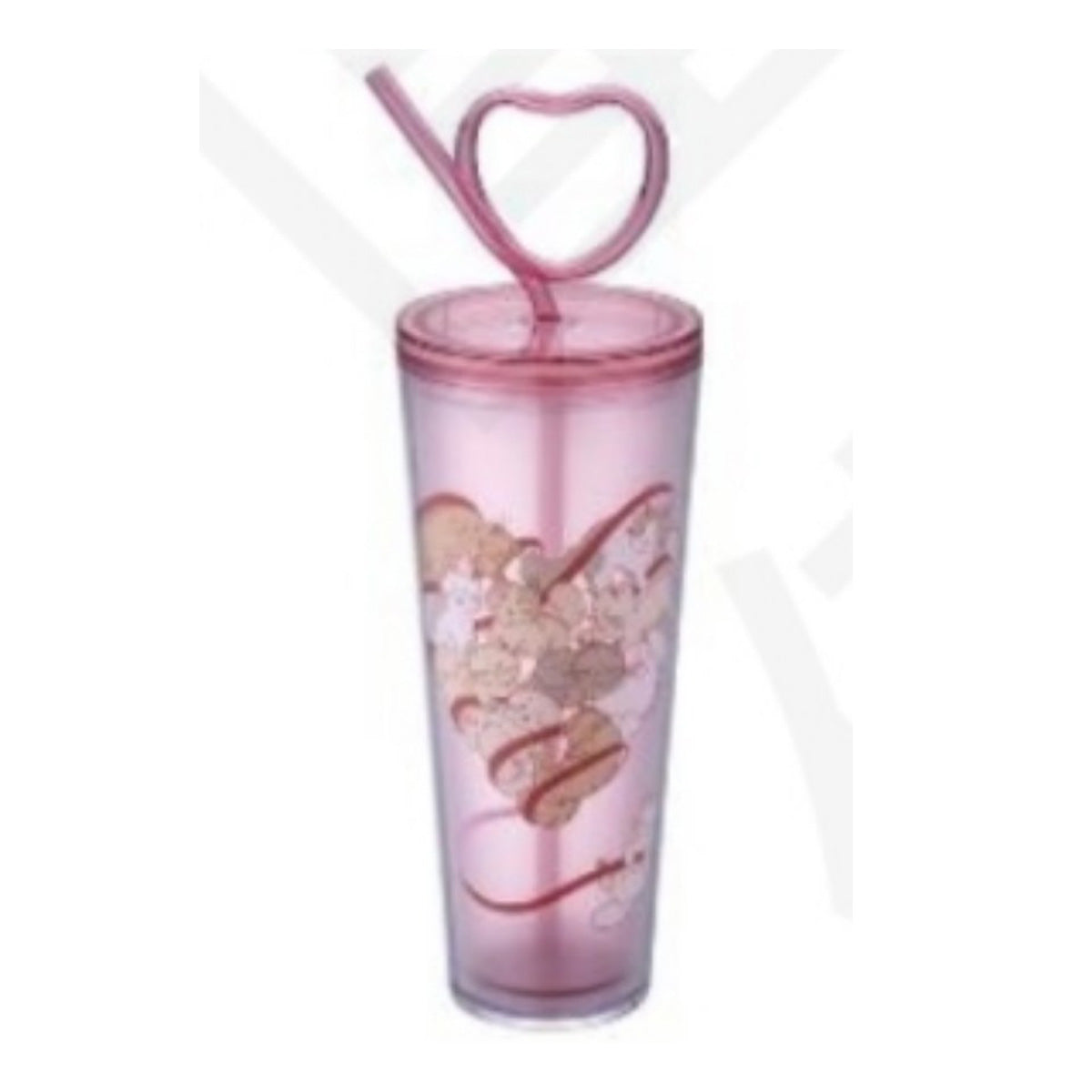 Starbucks Tumblers Taiwan 2024 Valentine's Day Love straw cup 710ml 24oz