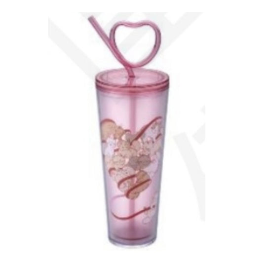 Starbucks Tumblers Taiwan 2024 Valentine's Day Love straw cup 710ml 24oz