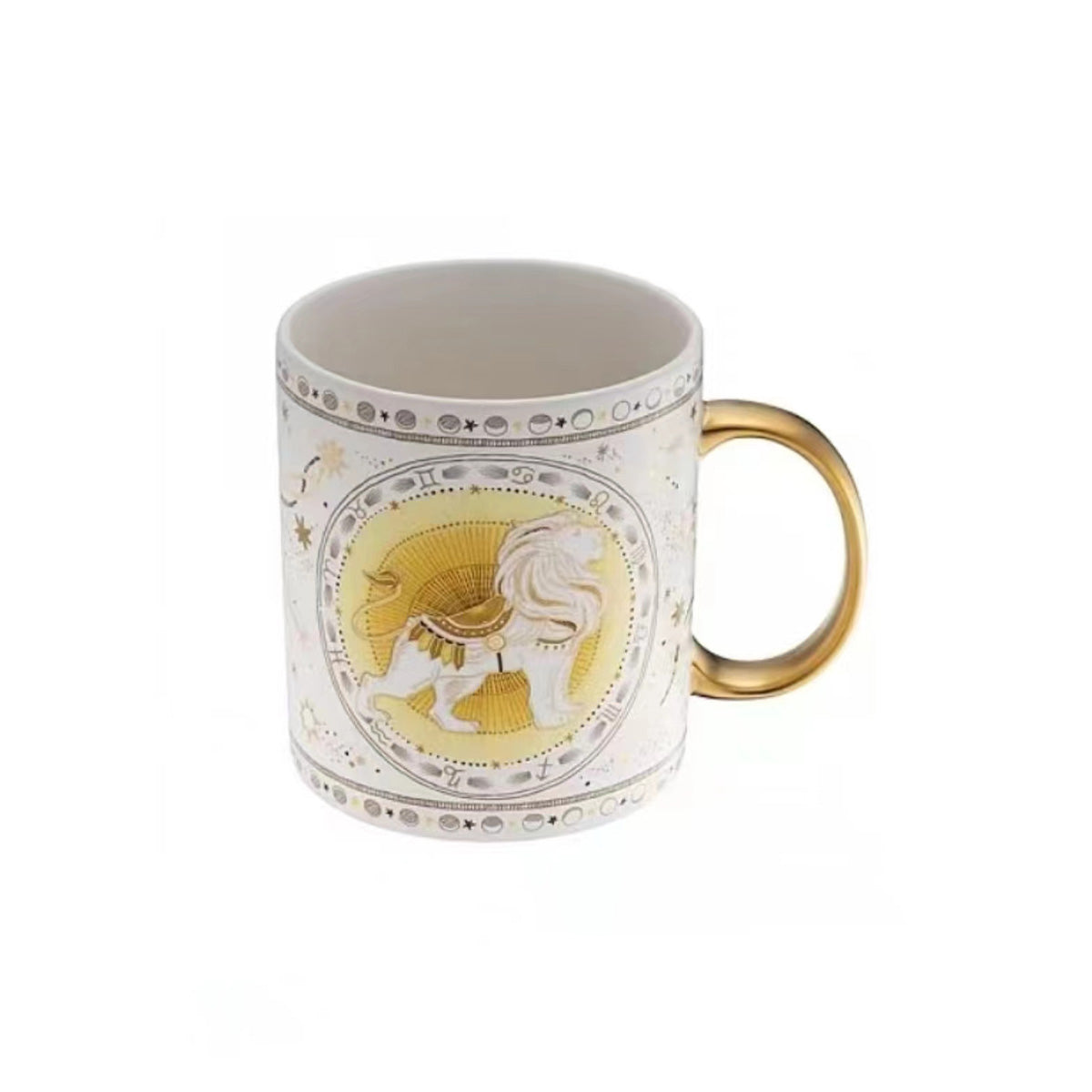 Starbucks Taiwan 2023 25th anniversary Zodiac Leo mug 16oz