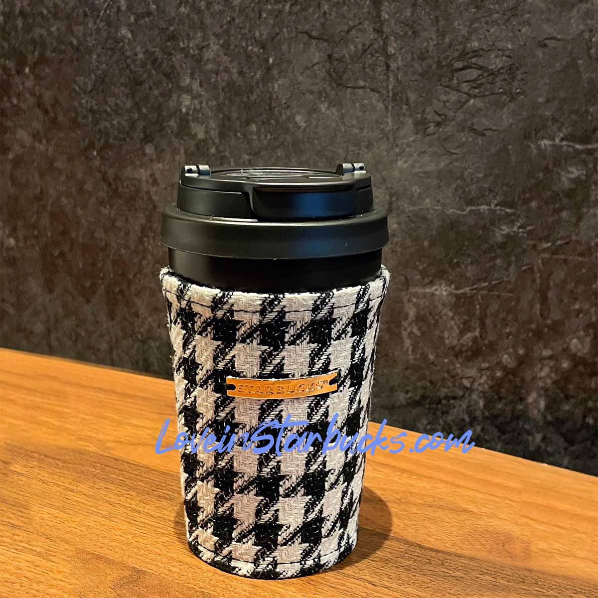 Starbucks China 2023 Thousands of bird plaid stainless steel cup 355ml