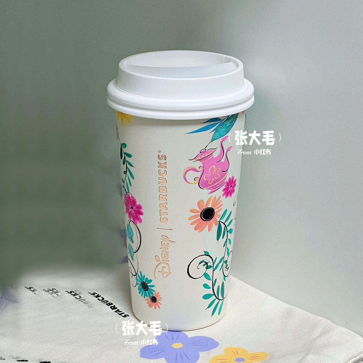 Starbucks Disney 2024 Alice series stainless steel cup 430ml