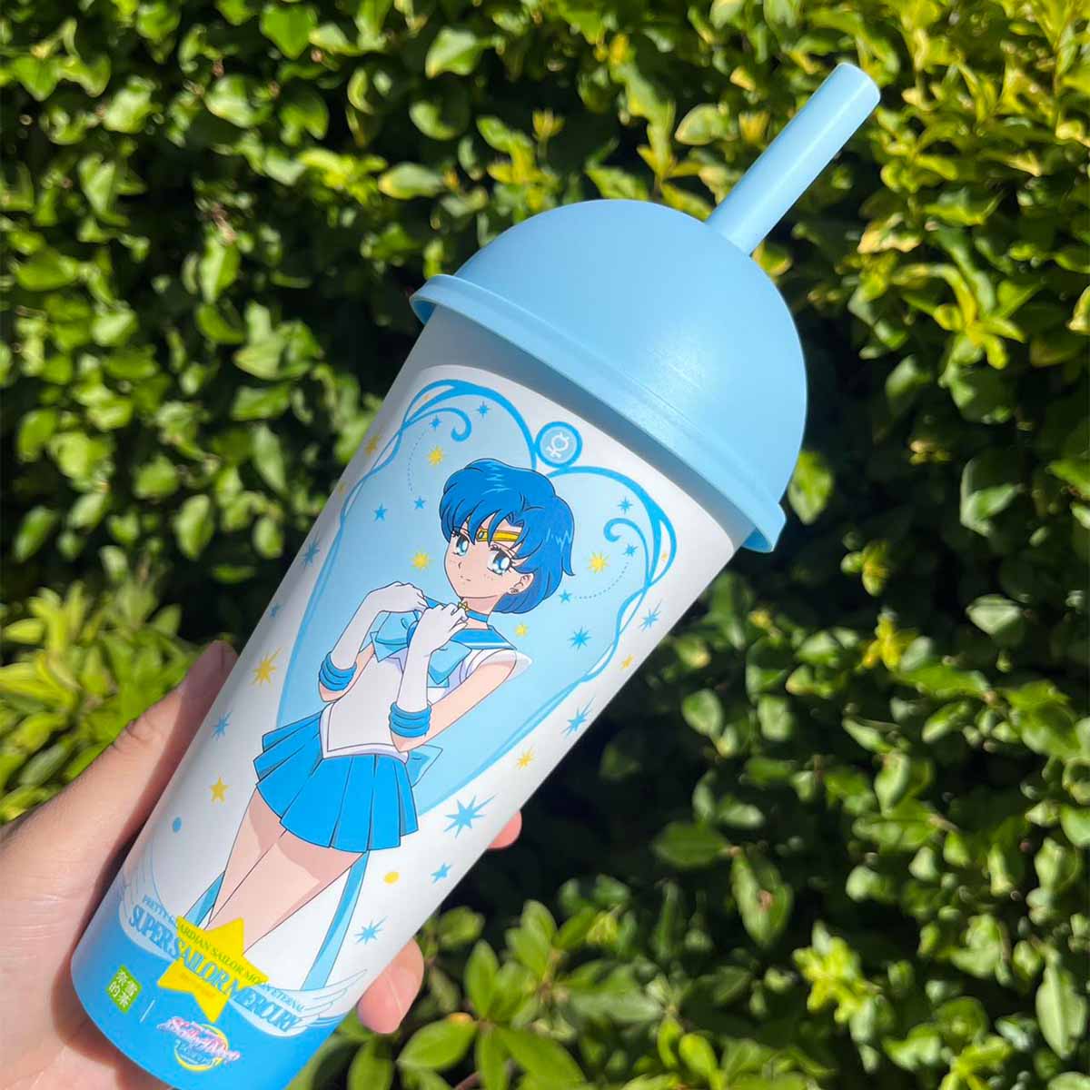 Nayuki Sailor Moon series  plastic straw 6PCS cups