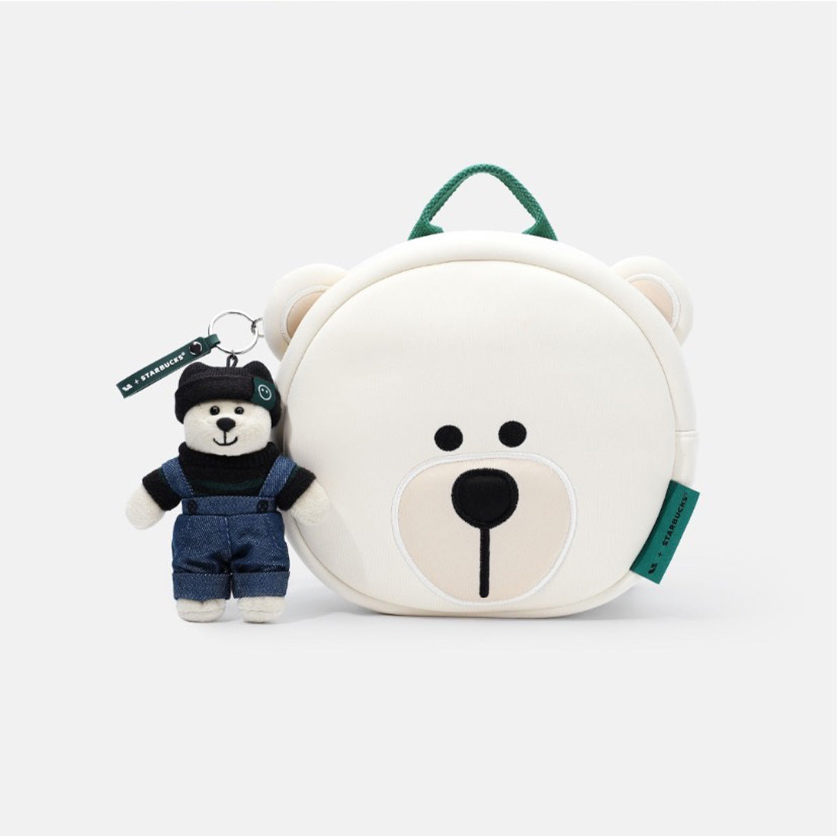 Starbucks China and Li Auto 2024 co-brand bag and keychain