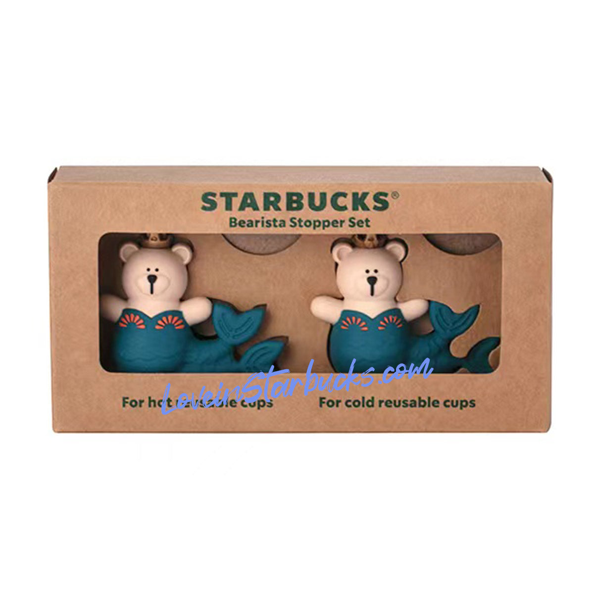Starbucks 2023 Taiwan bearista Bear cup holder bag and two black reusa