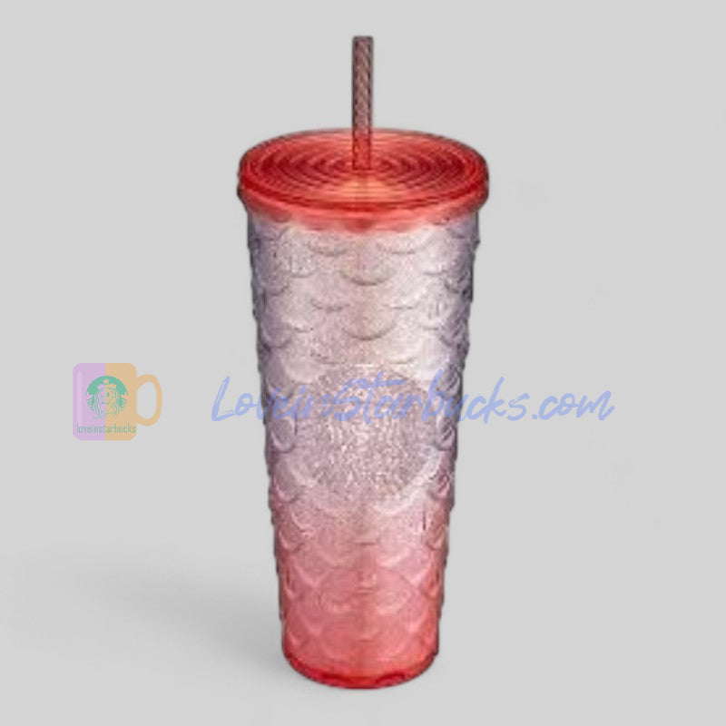 Starbucks Taiwan 2025 Snake Year Series scale straw cup 24oz