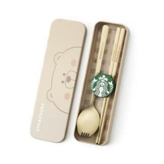 pre-order Starbucks China 2024 Golden tableware coming with Magnetic buckle