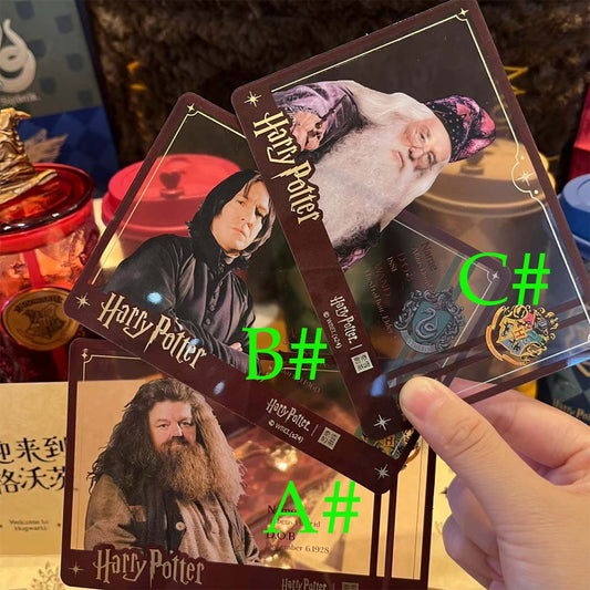 Nayuki and Harry Potter co-brand transparent certificate