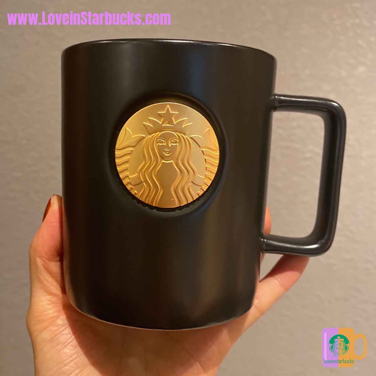 Starbucks tumblers China 2020 Xmas Black gold mug