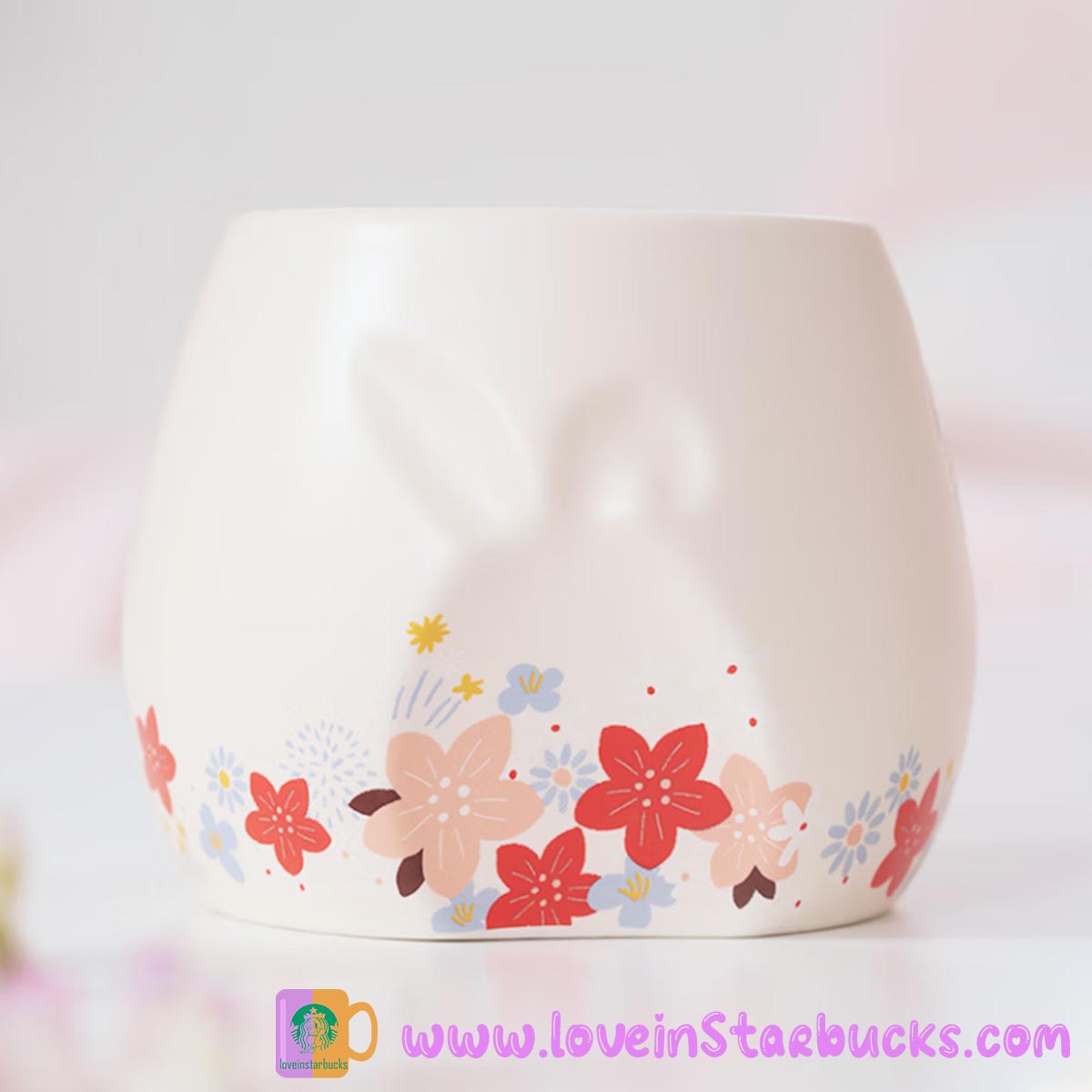 Starbucks China 2023 Spring Cute Rabbit mug set 355ml