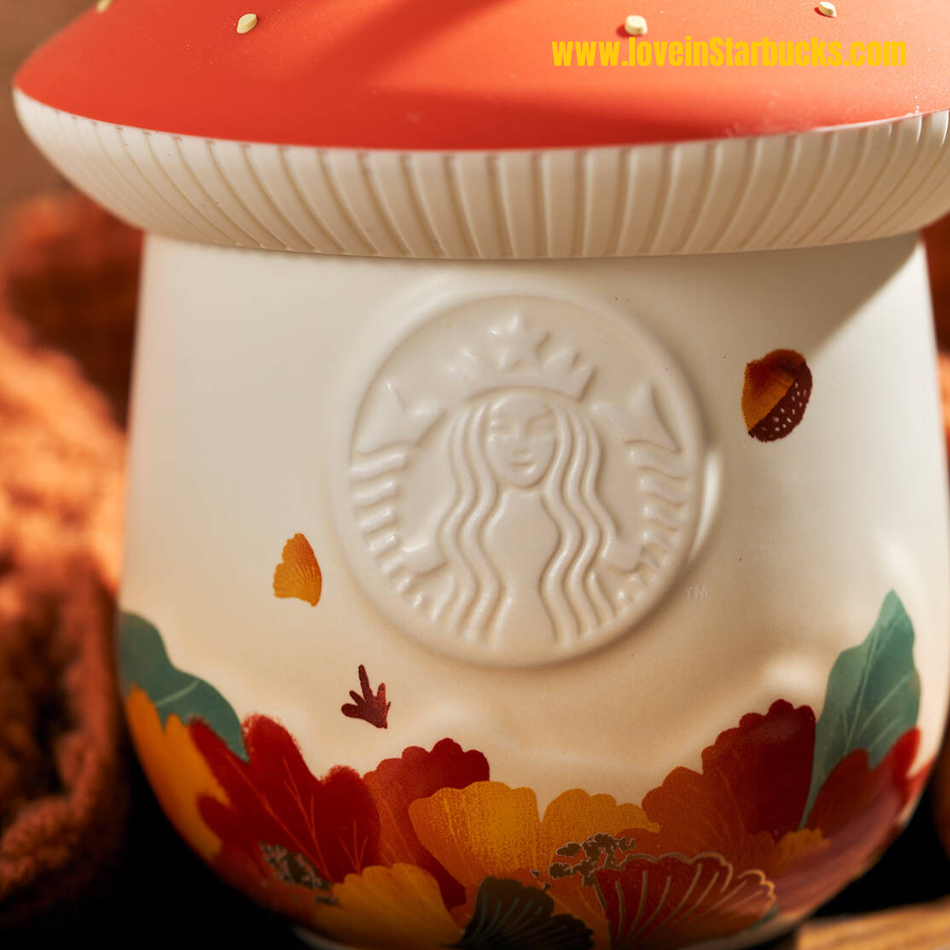 promotion Starbucks 2022 autumn forest Leisurely Rabbit mug