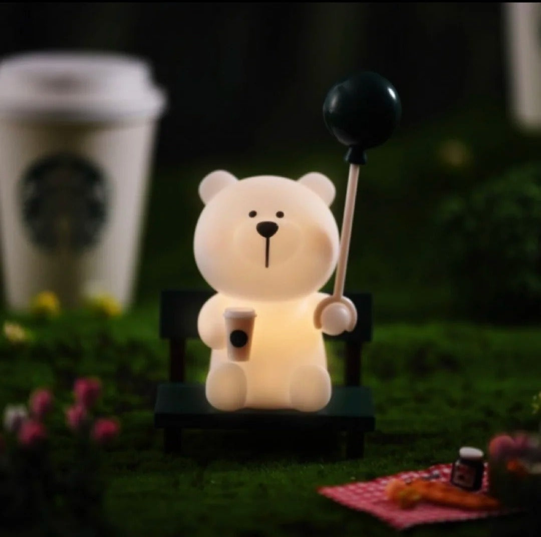 Starbucks China 2023 Bearista and Moomin mini Night Light ornaments