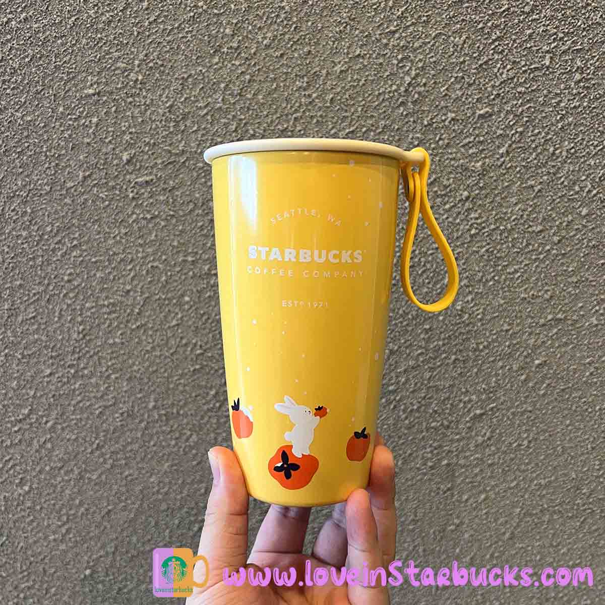 Starbucks tumblers China 2023 Lucky Rabbit new year cute bunny mug 355