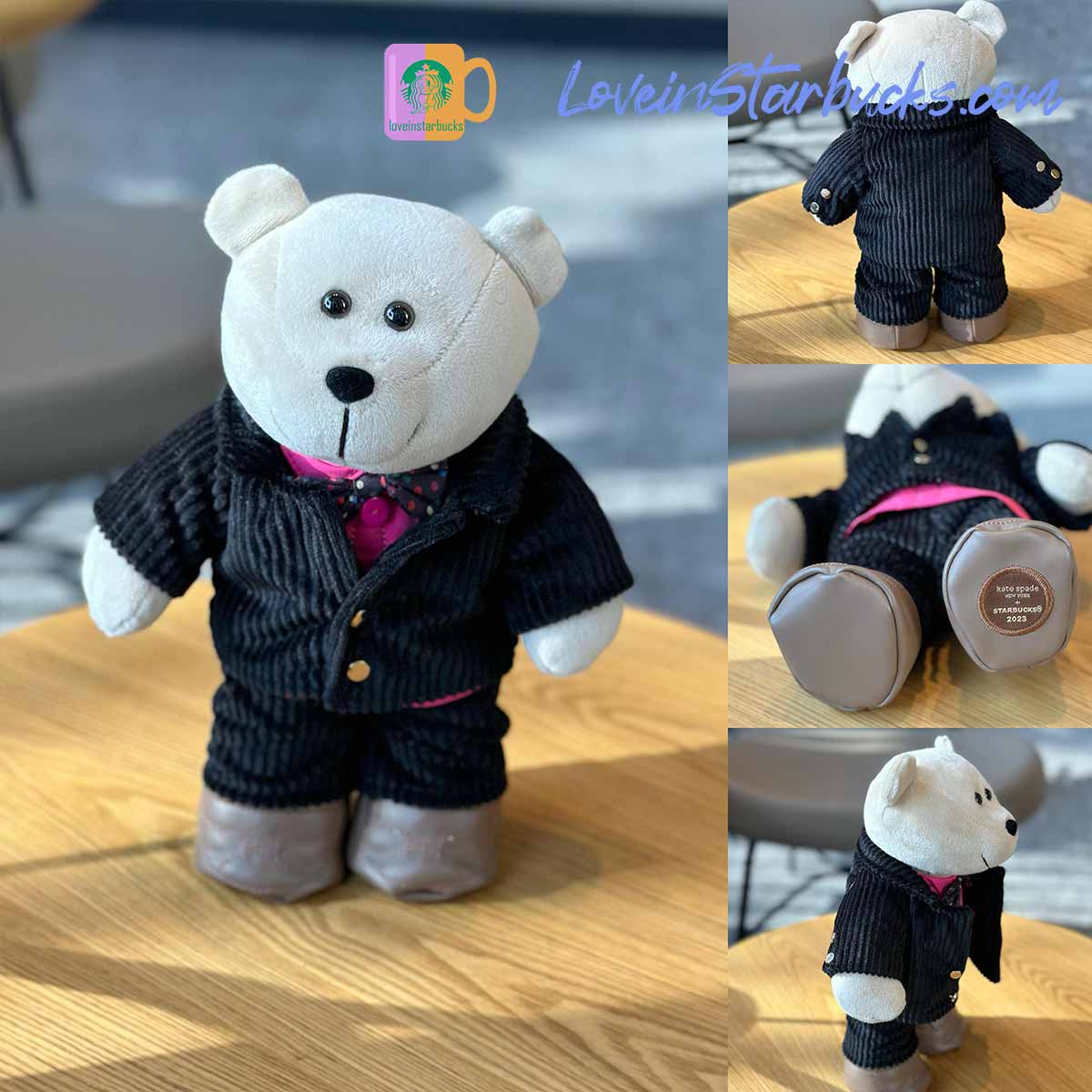 Starbucks Kate spade co-branded color dots Bear Doll