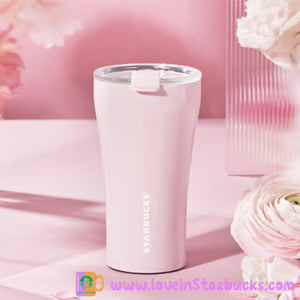 Starbucks China 2023 Spring Cute Rabbit Pink stainless steel accompanying cup 350ml