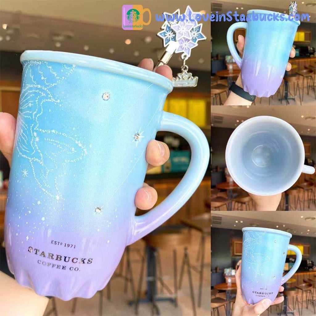 Starbucks tumblers 2021 China Dream star Stick diamond mug 425ml