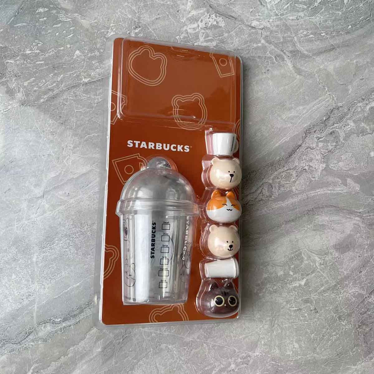 Starbucks China 2023 Creative cat ornaments