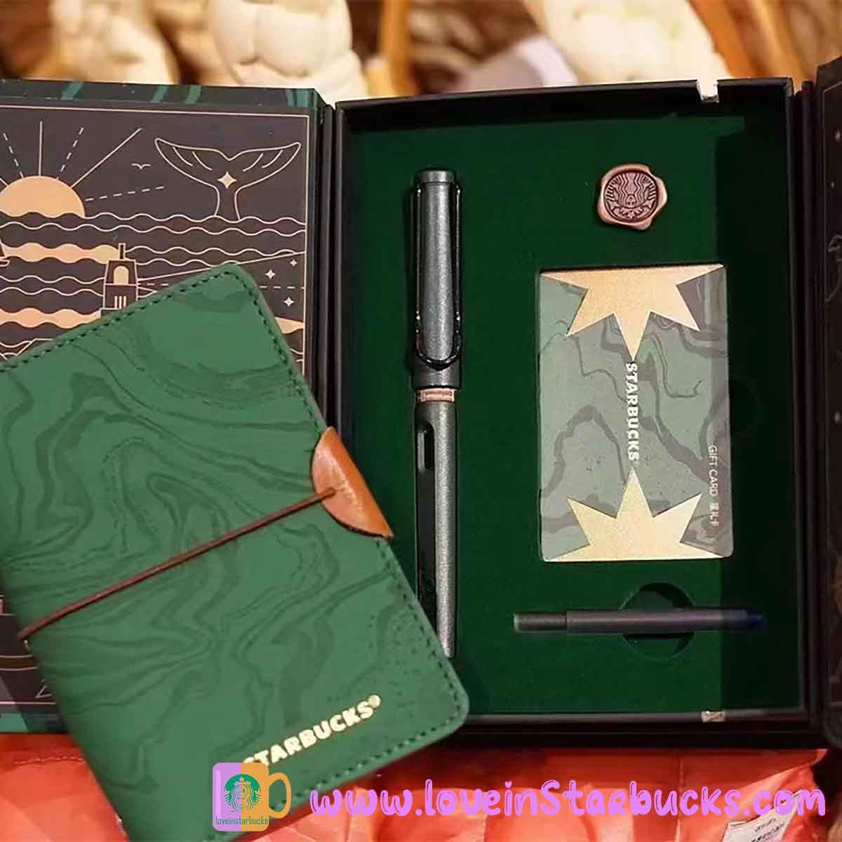 promotion Starbucks LAMY co-branded Custom Pen Gift Box- without card