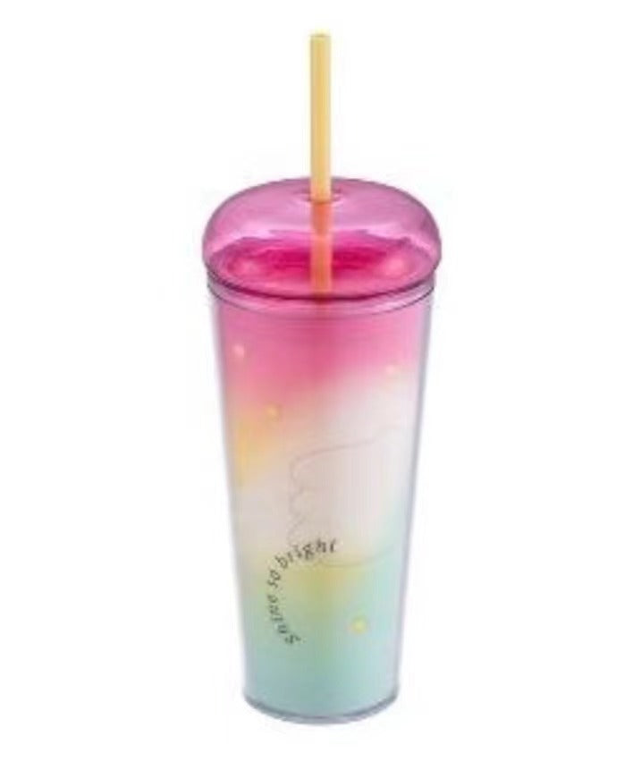 Starbucks tumblers Taiwan Summer 2 cold straw cups