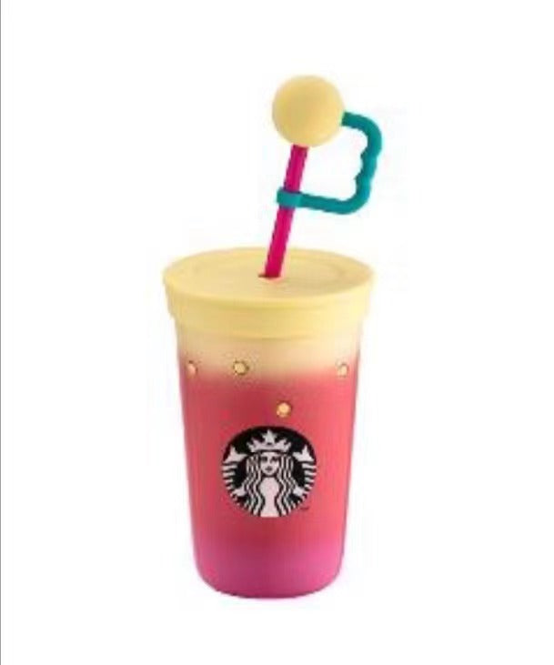 Starbucks tumblers Taiwan Summer 2 cold straw cups