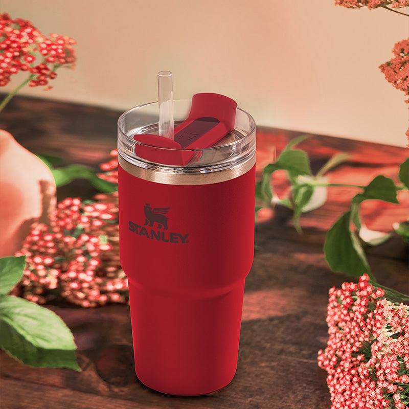 Stanley Quencher H2.0 Flowstate Tumbler 30oz Celebration Red Lava