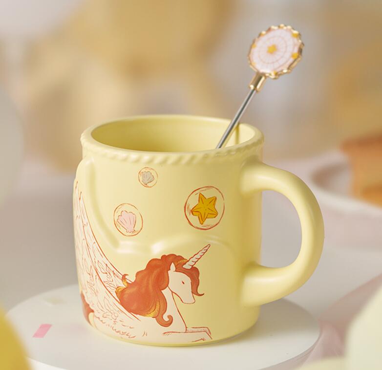 Unicorn Carousel contigo Straw Cup