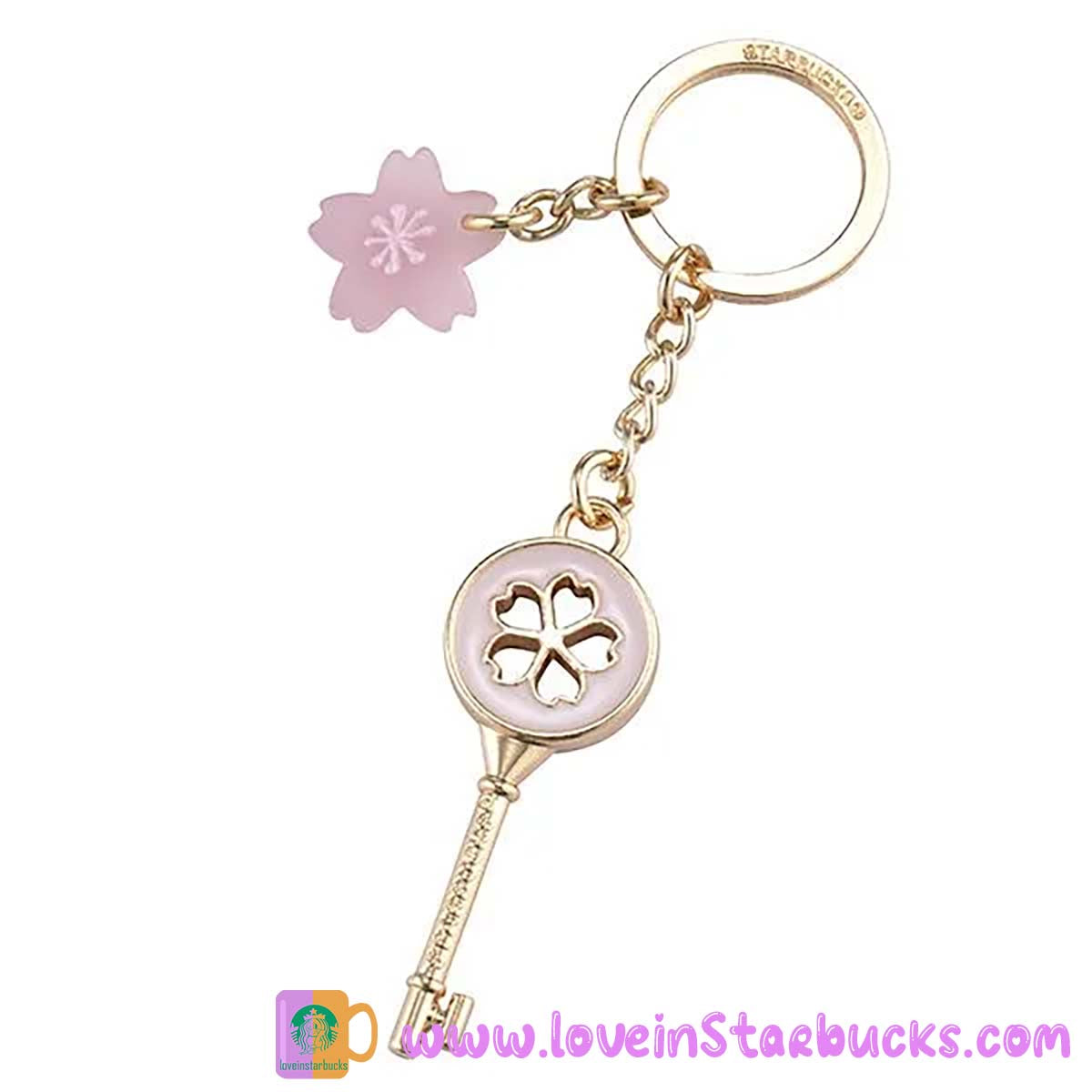 Starbucks Asia 2023 Sakura series - Cherry blossoms BEARISTA keychain set