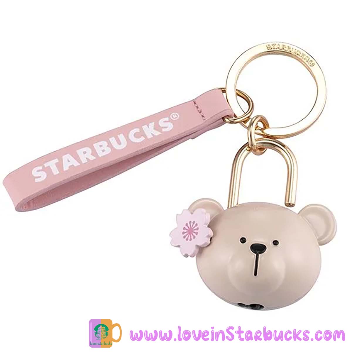 Starbucks Korea 2023 Bearista couple outlets keychain set