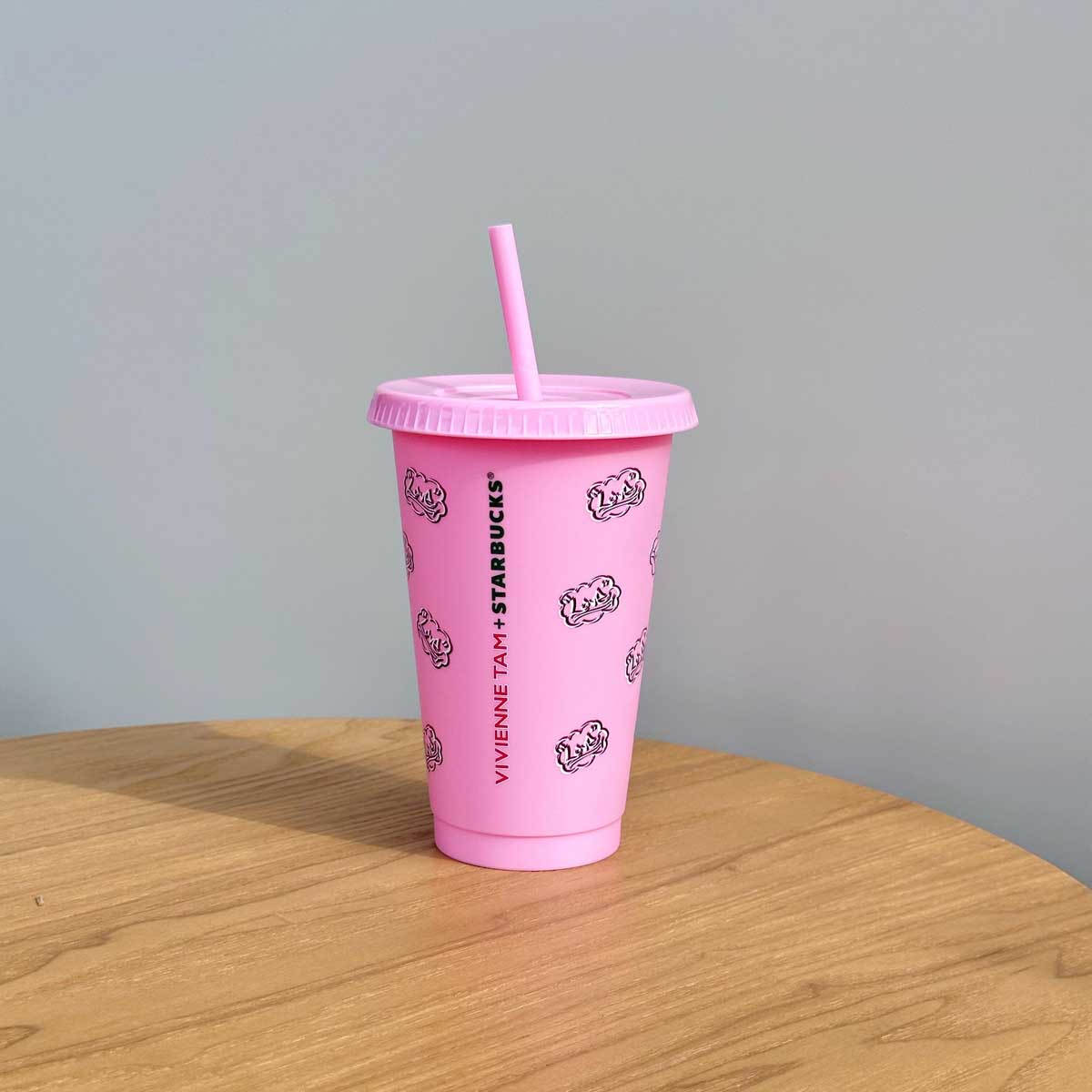 Starbucks China x VIVIENNE TAM  co-brand series reusable straw cup