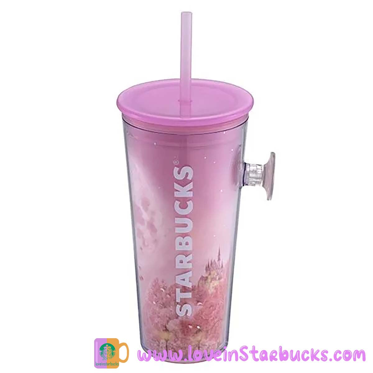Cherry blossom Pink Cold Cup Starbucks Tumbler
