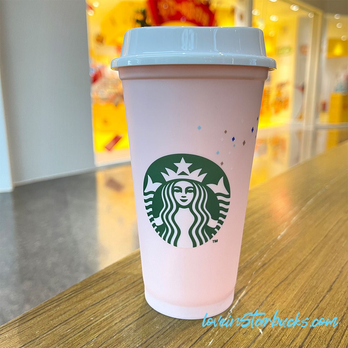 promotion Starbucks double tail reusable plastic grade cup - loveinstarbucks