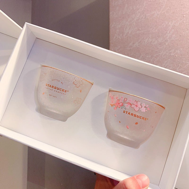 Starbucks 2022 China sakura a pair of cups 170ml - loveinstarbucks