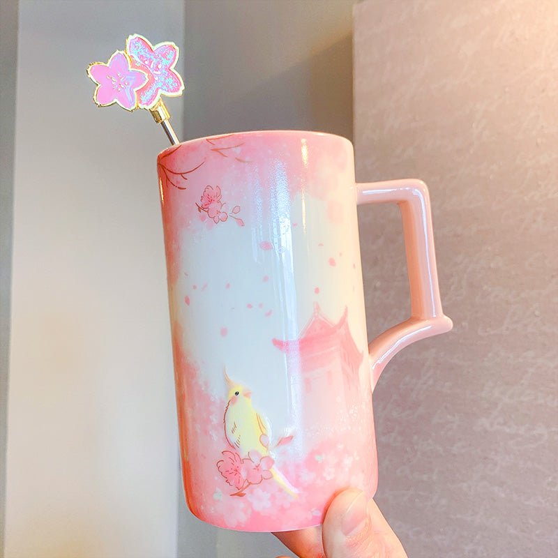 Starbucks 2022 China sakura Cherry Blossom Mug 473ml - loveinstarbucks